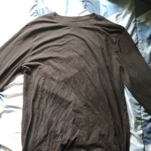 Men’s medium plain black long sleeve